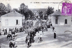 Le Mans - Militaires - Casernes - Caserne du 117ème Régiment d'Infanterie